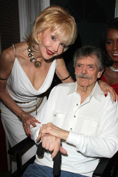 Francine York and Bernard Fox — Stock Photo, Image