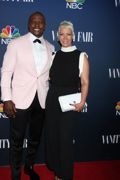 Terry Crews y Rebecca Crews — Foto de Stock