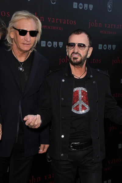 Joe Walsh and Ringo Starr — Stock Photo, Image