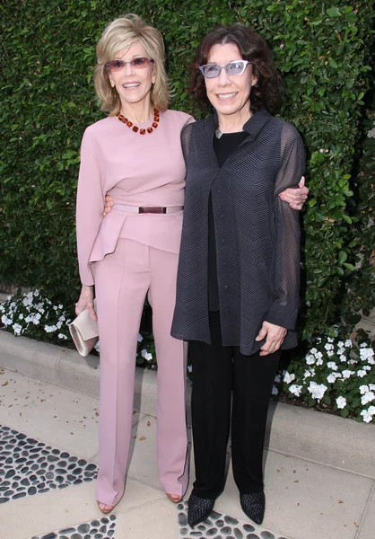 Jane Fonda and Lily Tomlin — Stock Photo, Image