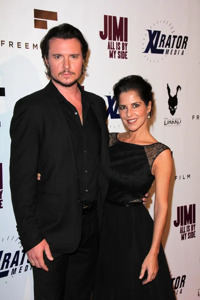 Heath Freeman and Kelly Monaco — Stock Photo, Image