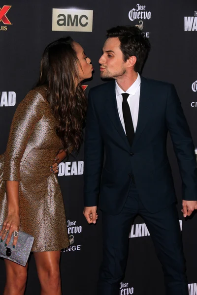 Amber Stevens and Andrew J. West — Stock Photo, Image