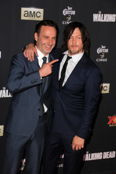 Andrew Lincoln and Norman Reedus — Stock Photo, Image