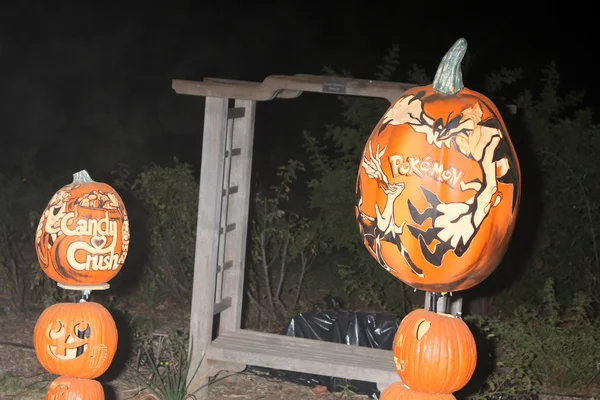 Aumento dell'o'lanterns di jack — Foto Stock