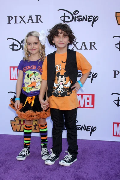 McKenna Grace and August Maturo — Stock Photo, Image