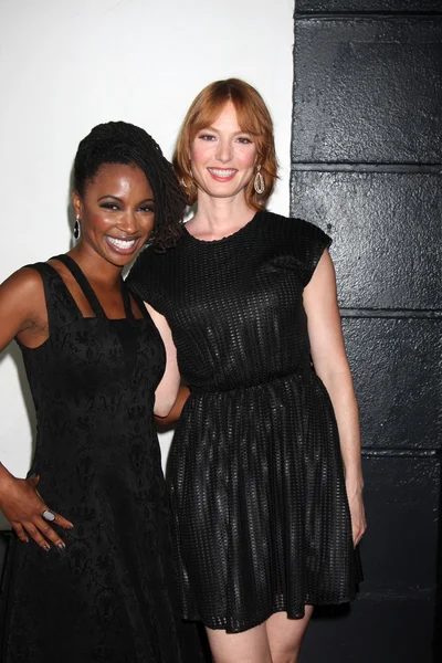 Shanola Hampton, Alicia Witt — Stok fotoğraf