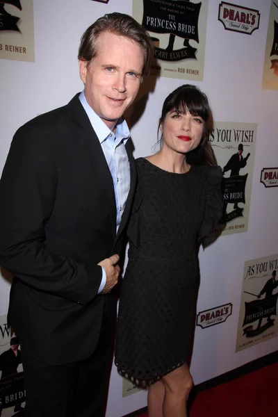 Cary Elwes, Selma Blair — Stockfoto