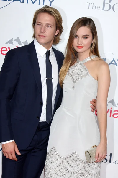 Luke bracey, liaan liberato — Stockfoto