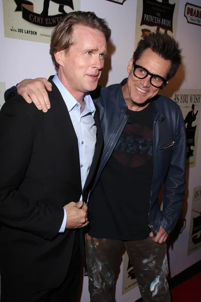 Cary Elwes, Jim Carrey — Stock Photo, Image