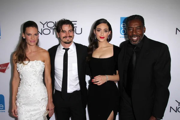 Hilary Swank, Jason Ritter, Emmy Rossum, Ernie Hudson — Stok fotoğraf