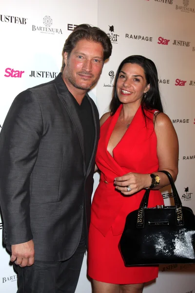 Sean Kanan, Michelle Kanan — Stockfoto