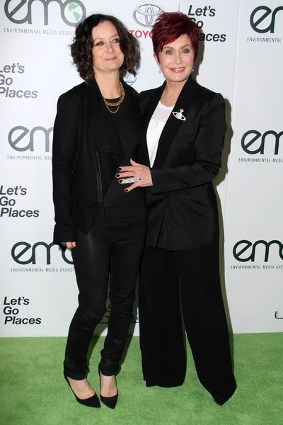 Sharon Osbourne, Sara Gilbert — Stockfoto