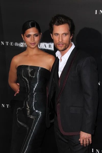 Camila Alves, Matthew Mcconaughey — Zdjęcie stockowe