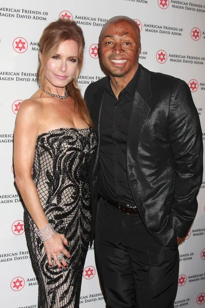 Tracey Bregman, JR Martinez — Stock Photo, Image