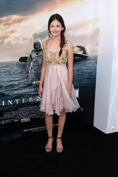 Mackenzie foy — Foto de Stock