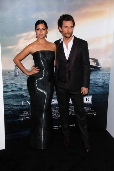 Camila Alves, Matthew Mcconaughey — Fotografia de Stock