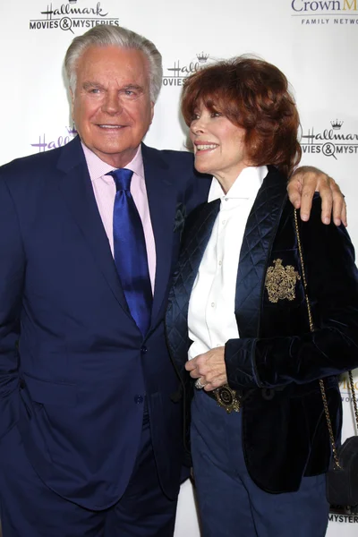 Robert wagner och jill st. john — Stockfoto