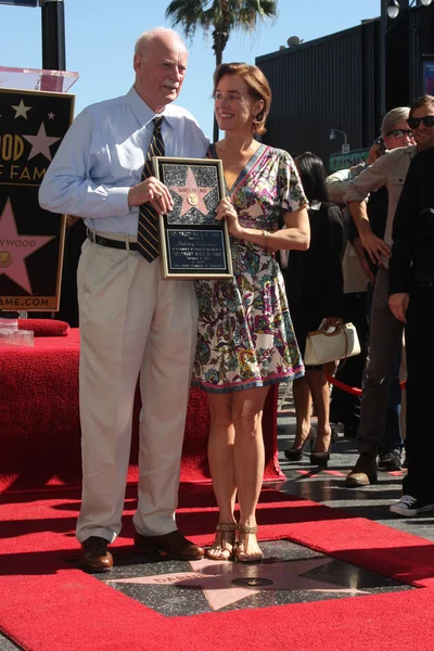 Dabney Coleman e Penelope Ann Miller — Fotografia de Stock