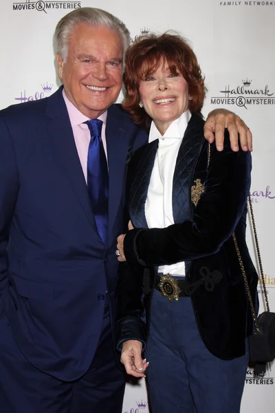 Robert wagner och jill st. john — Stockfoto