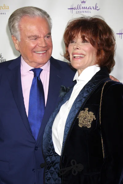 Robert wagner och jill st. john — Stockfoto