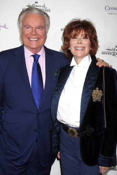 Robert wagner och jill st. john — Stockfoto