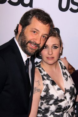 Lena Dunham, Judd Apatow