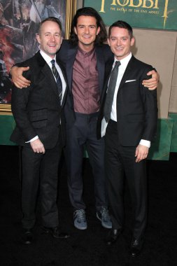 Billy Boyd, Orlando Bloom, Elijah Wood