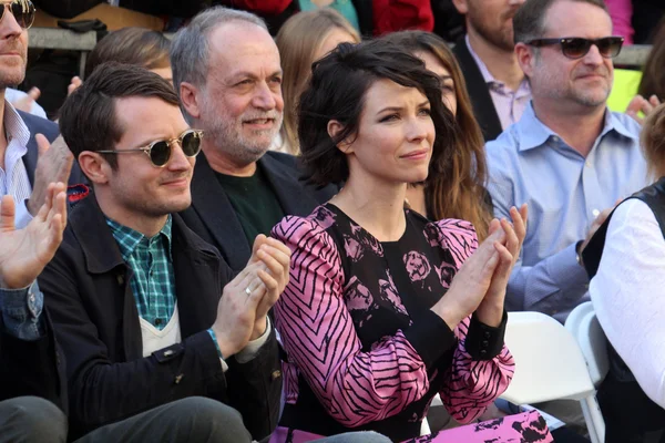 Elijah Wood, Evangeline Lilly — Foto de Stock