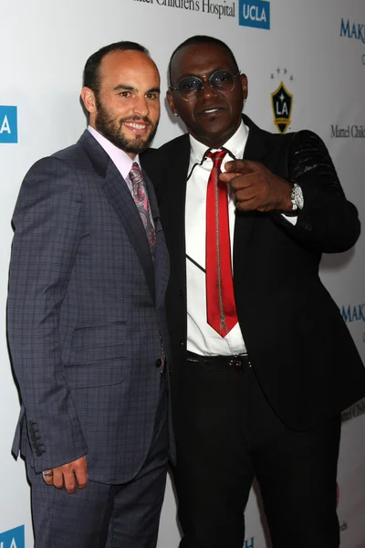 Landon Donovan, Randy Jackson – stockfoto