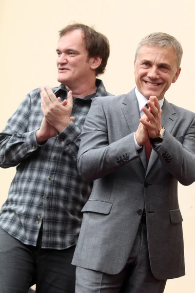 Quentin Tarantino, Christoph Waltz — Stock fotografie