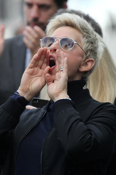 Ellen DeGeneres Ordförande — Stockfoto