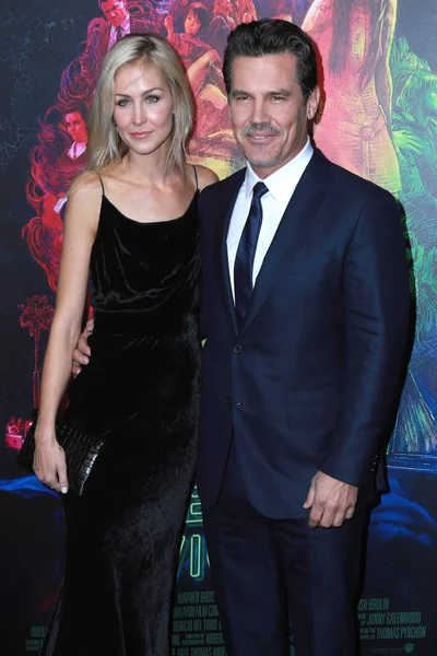 Josh Brolin, Kathryn Boyd — Foto de Stock