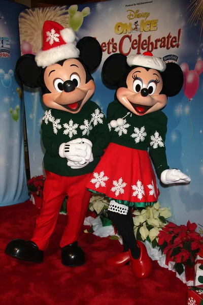 Mickey Mouse, Minnie Mouse — Foto de Stock