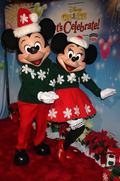 Mickey Mouse, Minnie Mouse — Stock Photo, Image