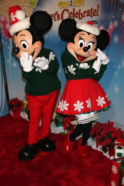 Mickey Mouse, Minnie Mouse — Fotografia de Stock