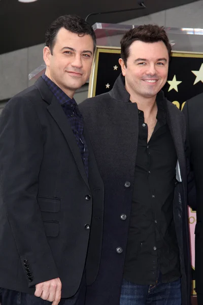 Jimmy Kimmel, Seth Macfarlane — Fotografia de Stock