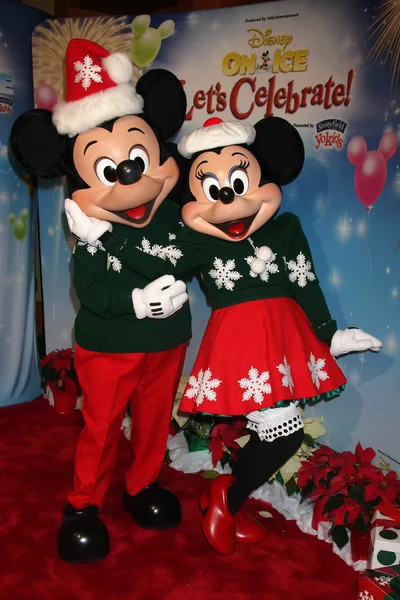 Mickey Mouse, Minnie Mouse — Foto de Stock