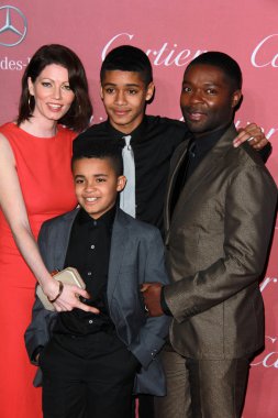 David Oyelowo ve ailesi