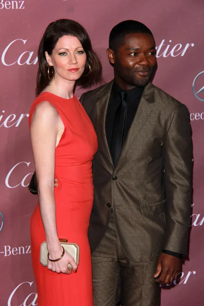 Jessica Oyelowo e David Oyelowo — Fotografia de Stock