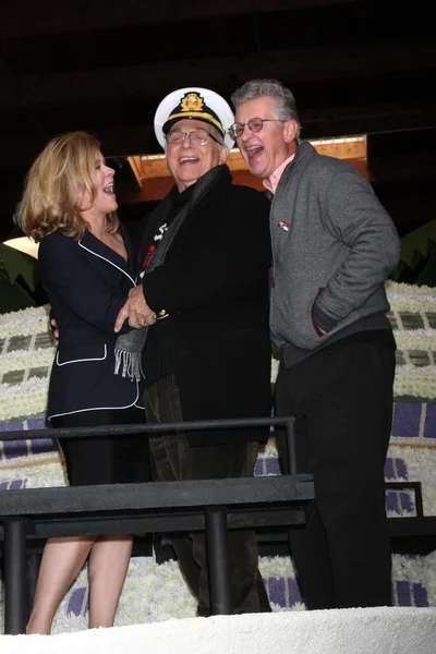 Jill Whelan, Gavin Macleod, Fred Grandy — Stockfoto