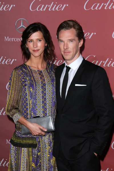 Sophie Hunter a Benedict Cumberbatch — Stock fotografie