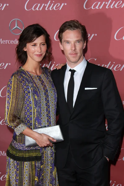 Sophie Hunter a Benedict Cumberbatch — Stock fotografie