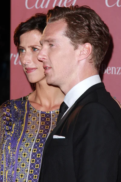 Sophie Hunter a Benedict Cumberbatch — Stock fotografie