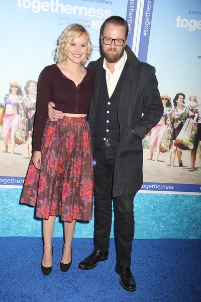 Alison Pill, Joshua Leonard — Fotografia de Stock