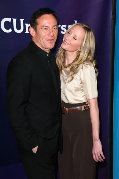 Jason Isaacs, Anne Heche — Zdjęcie stockowe