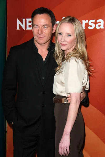 Jason Isaacs, Anne Heche — Stock Photo, Image