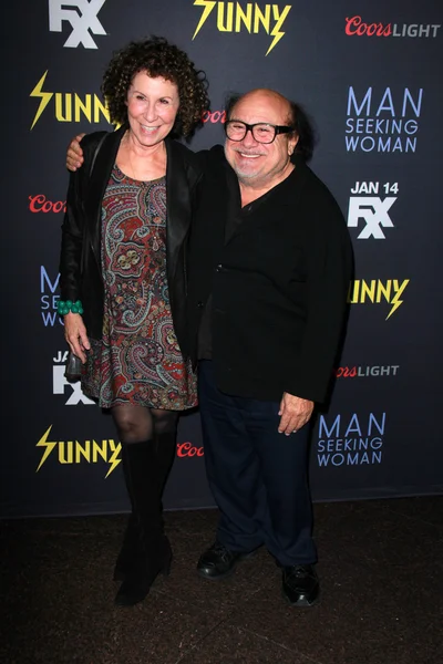 Rhea Perlman, Danny Devito — Zdjęcie stockowe