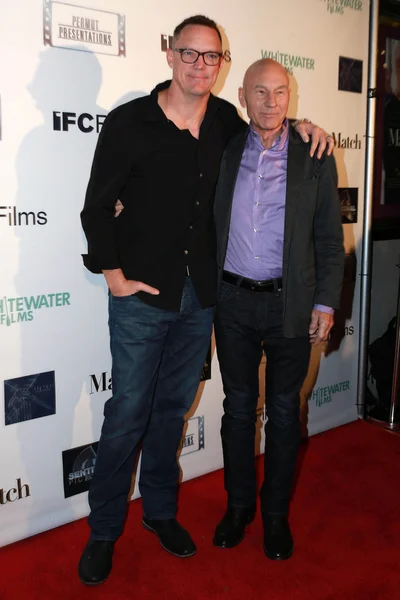 Matthew Lillard, Patrick Stewart — Stockfoto