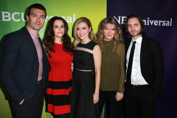 Noah Bean, Emily Hampshire, Amanda Schull, Barbara Sukowa, Aaron Stanford — Stockfoto