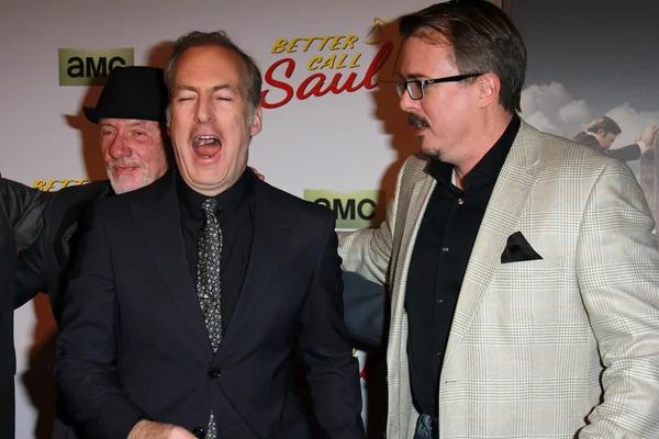 Bob Odenkirk, Vince Gilligan — Stockfoto